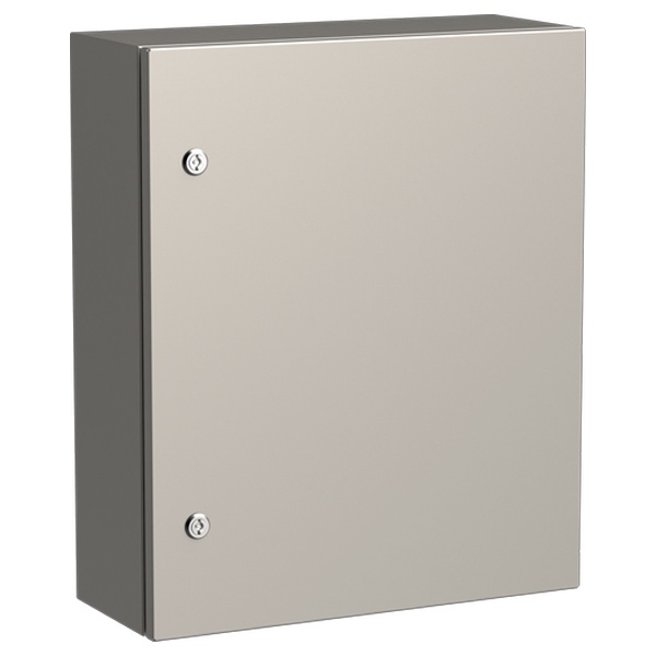 Щит из нержавеющей стали влагозащищенный ИЭК TITAN5 ЩМП 600х500х200мм с монтажной платой IP66