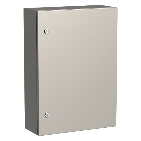 Щит из нержавеющей стали влагозащищенный ИЭК TITAN5 ЩМП 700х500х250мм с монтажной платой IP66