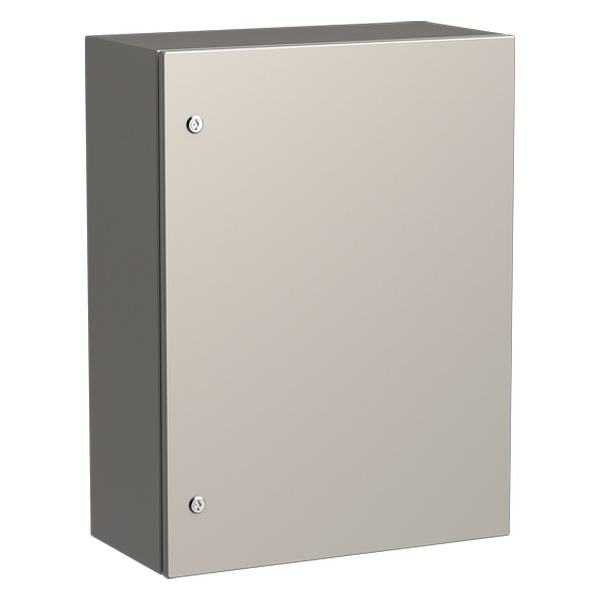 Щит из нержавеющей стали влагозащищенный ИЭК TITAN5 ЩМП 800х600х300мм с монтажной платой IP66