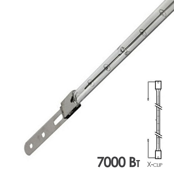 Лампа инфракрасная LightBest IRK 9045 7000W 400V 23х11 1450/1300 RGH (Heraeus 09751731)
