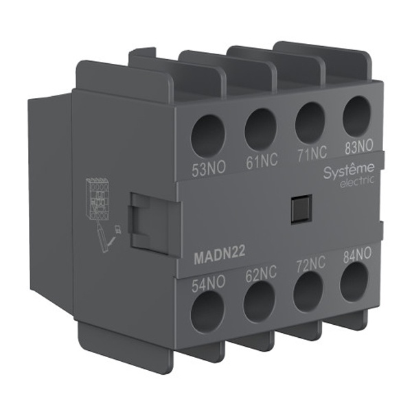 Дополнительный контактный блок SE для MC1D 2НО+2НЗ фронтальный монтаж