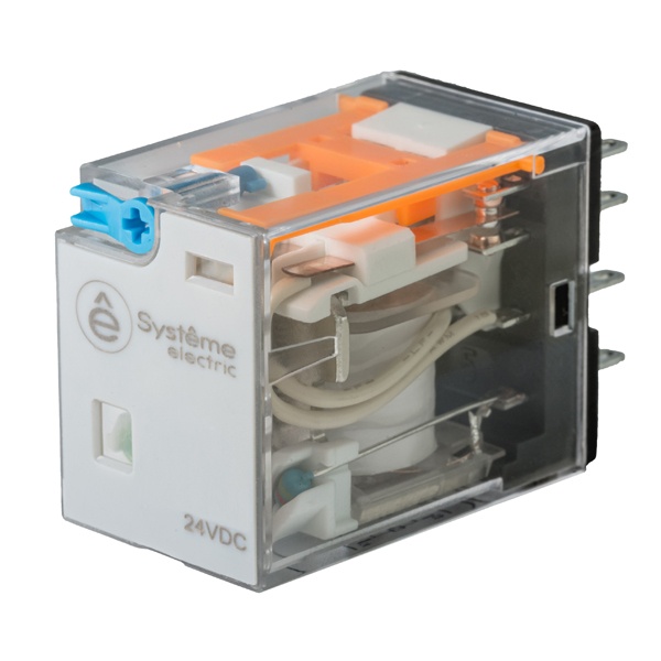 Реле SE 5A 4CO 24В DC тест кнопка LED