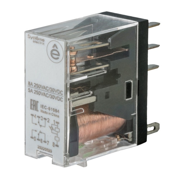 Реле SE 8A 2CO 230В AC