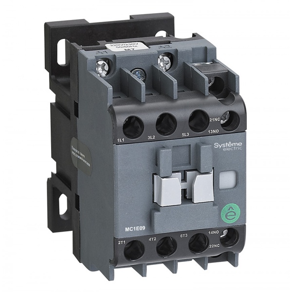 Контактор SE MC1E 3P 12A НО+НЗ катушка 380/400В AC