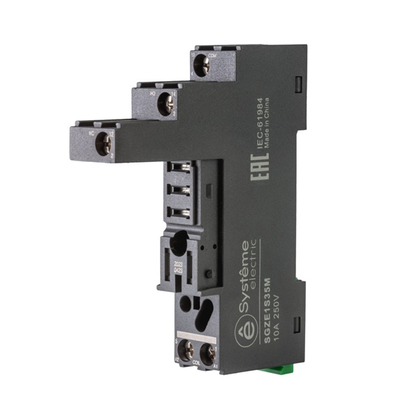 Розетка SE для реле SXG 1СО 12А с винтовым зажимом