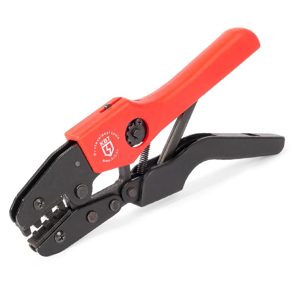 Пресс-клещи КВТ CTK-13 Профи Кримпер для обжима разъемов MC4 солнечных батарей 2.5-6 мм2