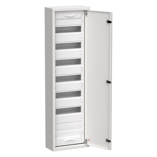 Корпус металлический навесной ИЭК TITAN 5 ЩРн-84 84(7х12) модуля одна дверь IP31 белый