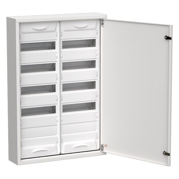 Корпус металлический навесной ИЭК TITAN 5 ЩРн-120 120(2х5х12) модулей одна дверь IP31 белый