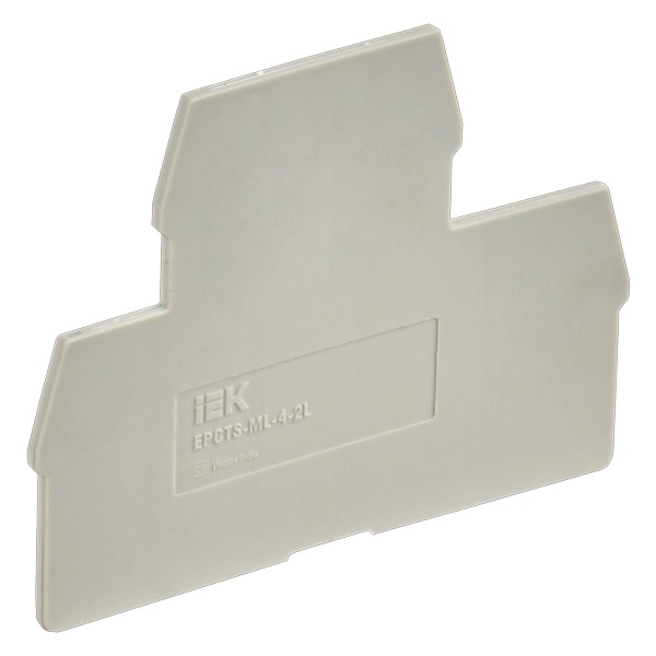 Заглушка ИЭК для CTS-ML 4мм2 двухуровневой серая