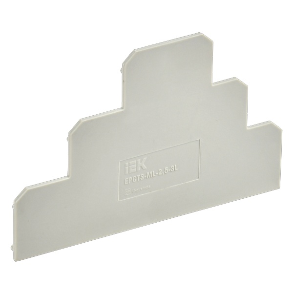 Заглушка ИЭК для CTS-ML 2,5мм2 трехуровневой серая