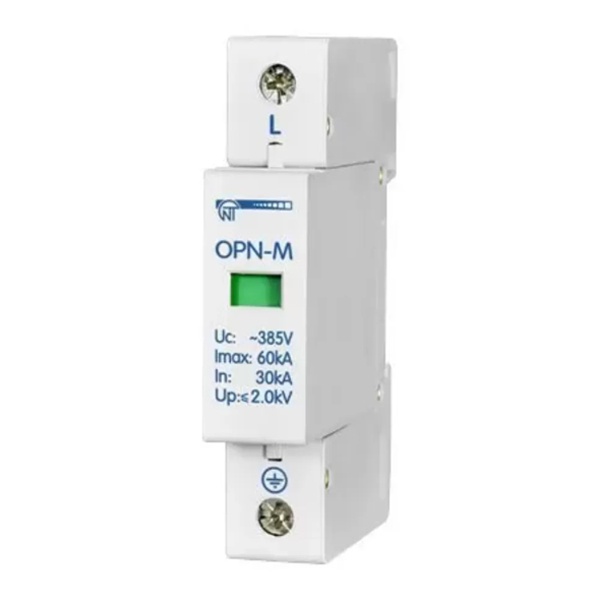 Ограничитель перенапряжения Новатек ОПН-М 1П 380В In 30kA Imax 60kA B (класс I)