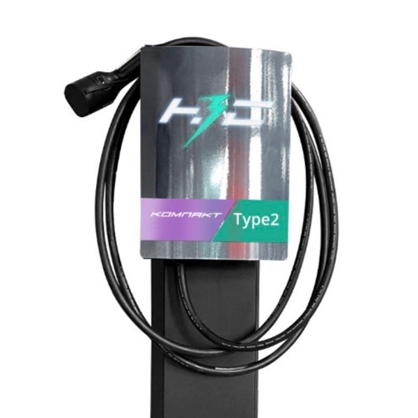 Станция зарядная НЗС МАКС 22T 22кВт 32A 3 фазы кабель 5м разъем Тype2 OCPP1.6/RJ45/WiFi/4G