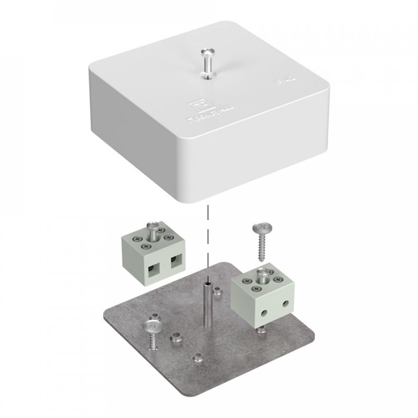 Коробка огнестойкая Промрукав 75х75х30 для кабель-канала 40-0450-FR6.0-4 Е15-Е120