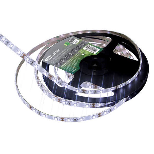 Лента светодиодная TDM SMD2835 120 LED/m 9,6 W/m мультибелая 12V IP20 (5 метров)