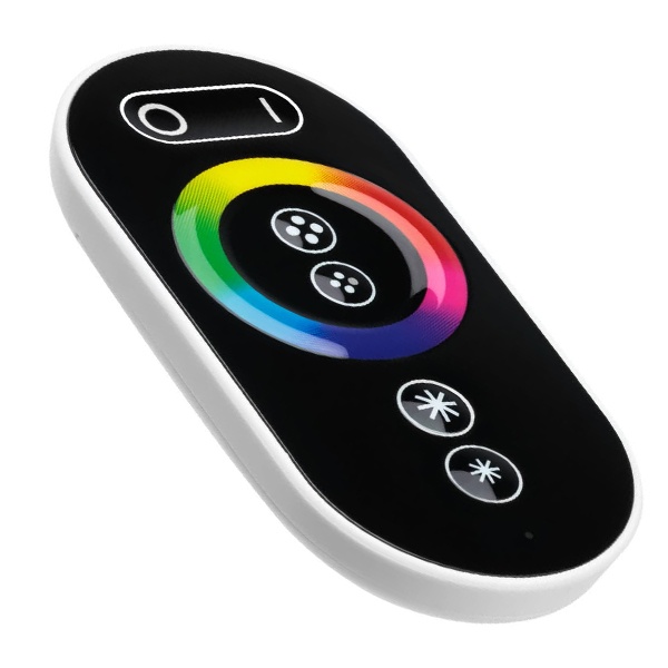 Контроллер для светодиодных лент и модулей TDM RGB-RF 216W 12V 18A IP20, 3 канала, сенсорный пульт