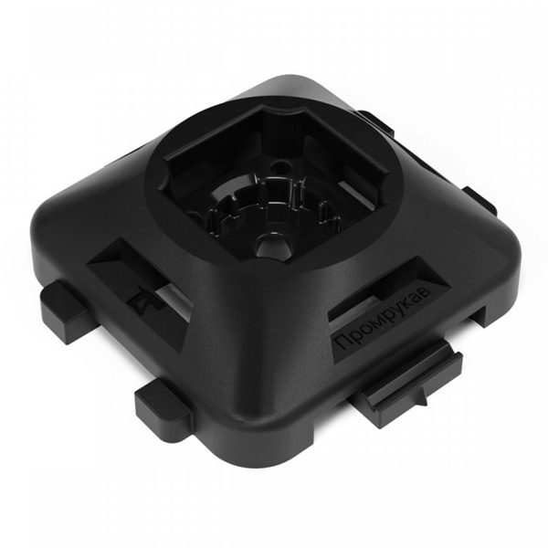 Площадка под стяжку Промрукав усиленная для прямого монтажа черная [упаковка 50шт]