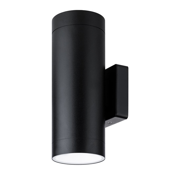 Светильник светодиодный уличный настенный TDM Тубо 2x6W 4000K H252mm алюминий/черный вверх/вниз IP65