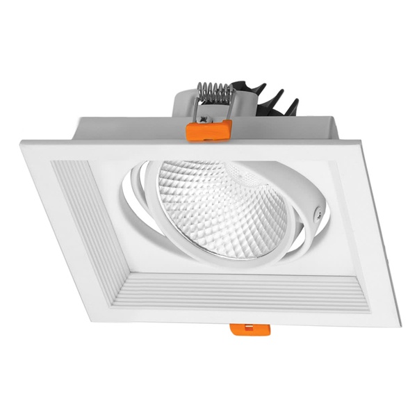 Светодиодный светильник карданный TDM Фокус-1 LED CSL-01-1x11-NW 11W 4000K 35° IP20 встраиваемый