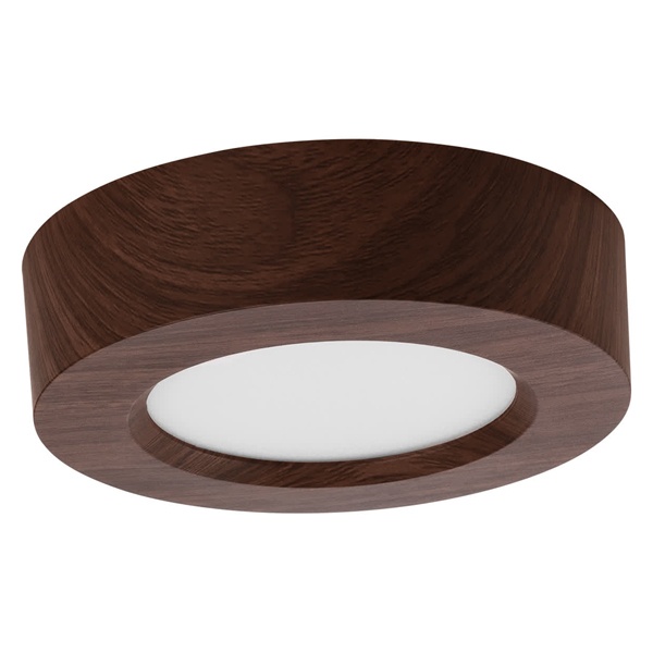 Светильник светодиодный TDM накладной круг Даунлайт СПО 6 Вт 4200K (венге) 120х32мм