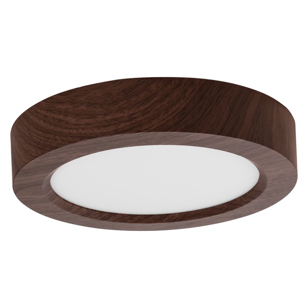 Светильник светодиодный TDM накладной круг Даунлайт СПО 12 Вт 4200K (венге) 170х32мм