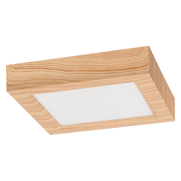 Светильник светодиодный TDM накладной квадрат Даунлайт СПО 12 Вт 4200K (сосна) 170х170х32мм