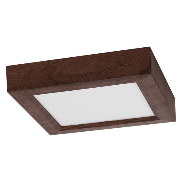 Светильник светодиодный TDM накладной квадрат Даунлайт СПО 12 Вт 4200K (венге) 170х170х32мм