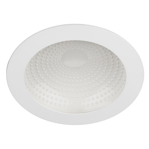 Светильник встраиваемый TDM LED Деко 05 10W 3000K круглый, белый IP44 d155/D170x42mm