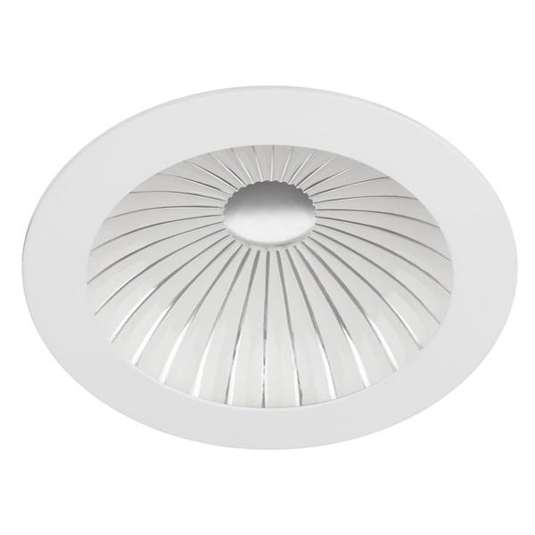 Светильник встраиваемый TDM LED Деко 06 10W 4000K круглый, хром/белый IP44 d155/D170x42mm