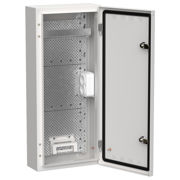 Щит мультимедийный накладной ИЭК TITAN 5 ЩРн-48 (1х48) 710х310х140мм IP30 белый