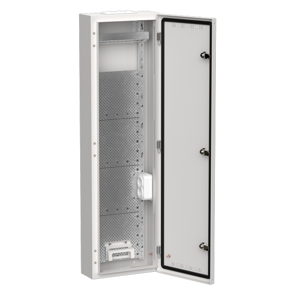 Щит мультимедийный накладной ИЭК TITAN 5 ЩРн-84 (1х84) 1085х310х140мм IP30 белый