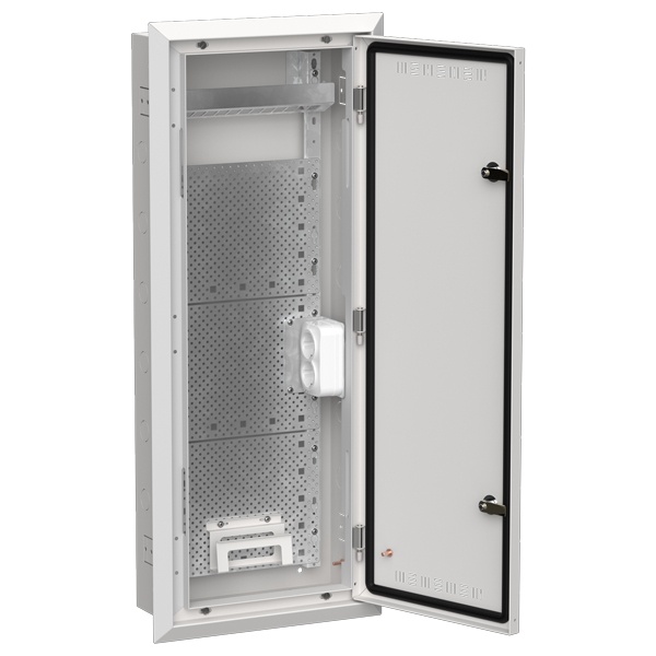 Щит мультимедийный скрытого монтажа ИЭК TITAN 5 ЩРв-60 (1х60) 880х365х130мм IP30 белый