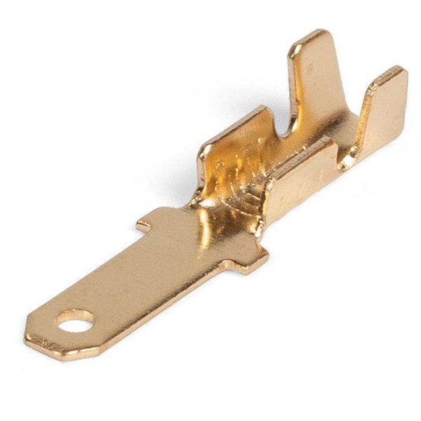 Разъем плоский КВТ неизолированный (папа) РП-П 1.0-(2.8) 0,5-1,0 мм2