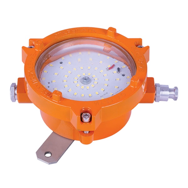 Светильник взрывозащищенный TDM ДБП 09-20-001 УХЛ1ОМ1 20W 6500K 2100Lm (Плафон ВС) 1ExdIIBT6Gb IP65