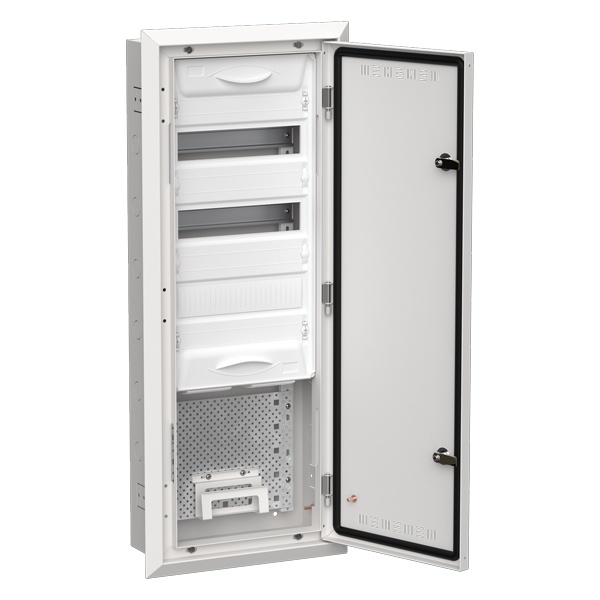 Щит мультимедийный комбинированный встраиваемый ИЭК TITAN 5 ЩРв-36 (1х60) 880х365х130мм IP30 белый