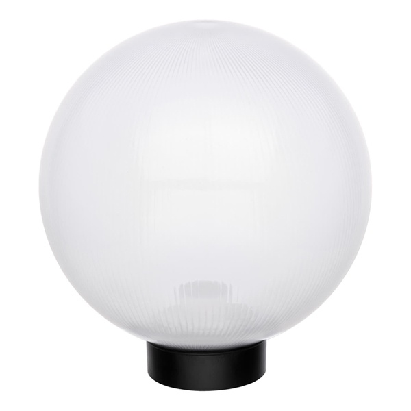 Светильник TDM НТУ 03- 60-254 шар d250 мм IP54 (опал призма ПММА, основание плоское ПК, Е27)