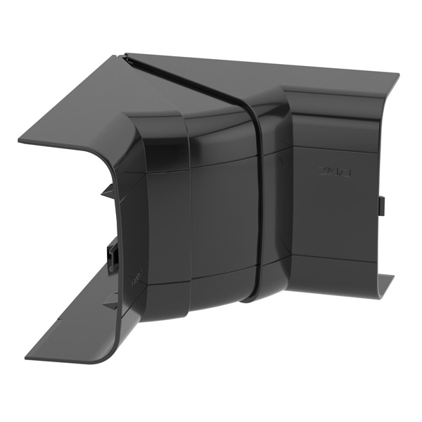 Угол внутренний DKC In-liner Front для кабель-канала 90х50 изменяемый 70-120° черный