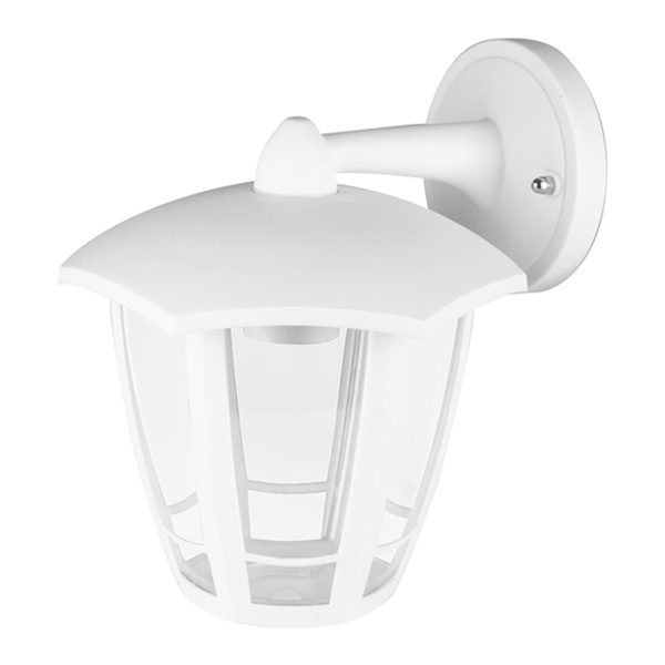 Светильник садово-парковый TDM Сити НБУ 07-60-004 У1 6-ти гранник настенный вниз белый