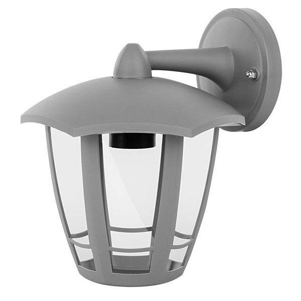 Светильник садово-парковый TDM Сити НБУ 07-60-004 У1 6-ти гранник настенный вниз серый