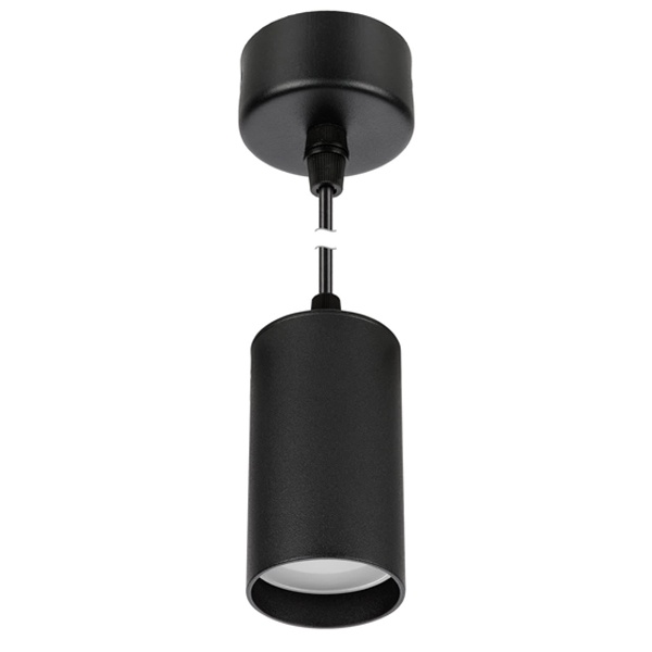 Светильник TDM подвесной спот Ирис под лампу GU10 max 40W 230V IP20 черный