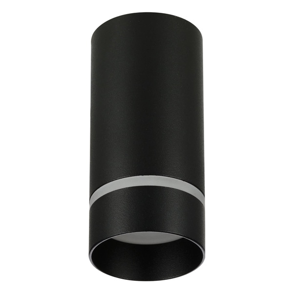 Светодиодный светильник TDM спот Вероника LED 7W 4000K 230V IP20 черный, потолочный, накладной