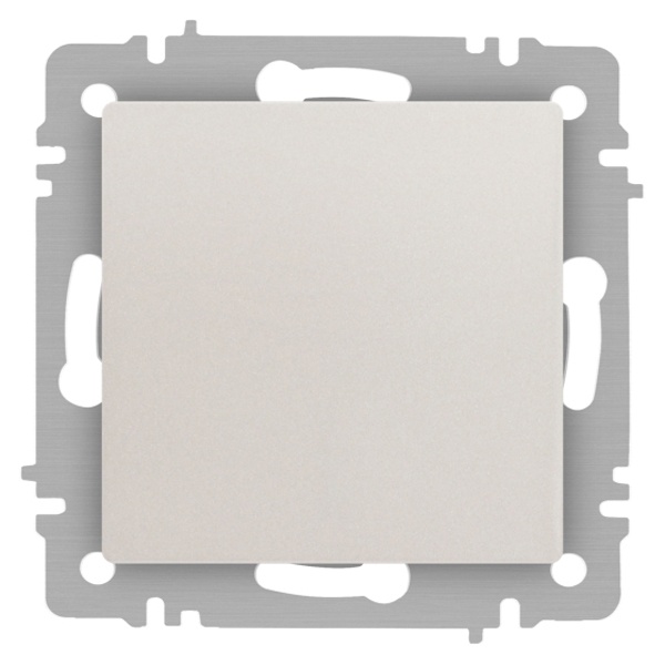 Переключатель перекрёстный Intro Accent10А-250В IP20 перламутр 6-108-06