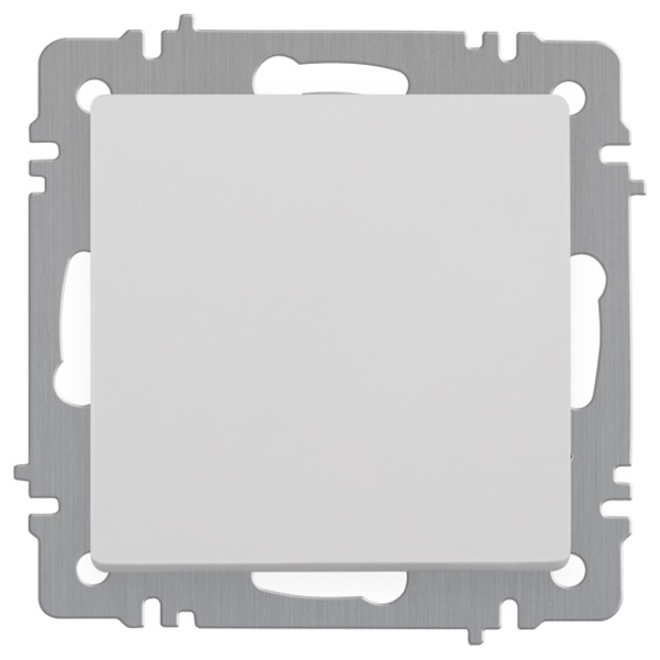 Переключатель одноклавишный Intro Accent 10А-250В IP20 белый 6-103-01