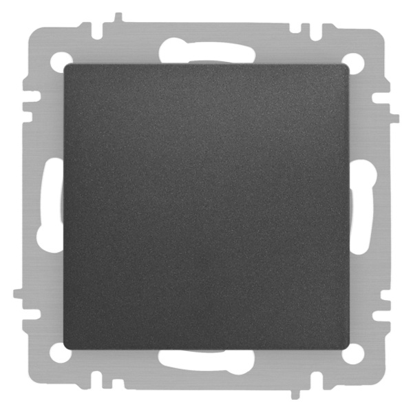 Переключатель перекрёстный Intro Accent10А-250В IP20 графит 6-108-07