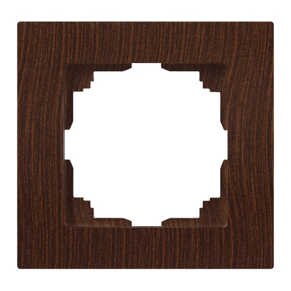 Рамка на 1 пост Intro Accent венге 6-501-10