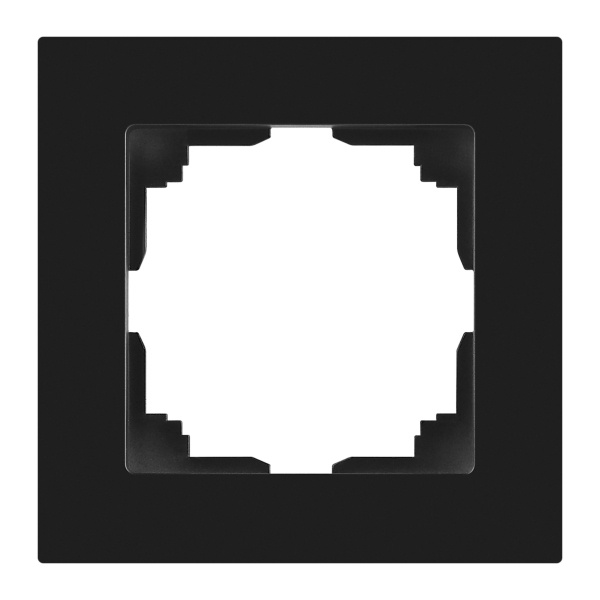 Рамка на 1 пост Intro Accent антрацит 6-501-05