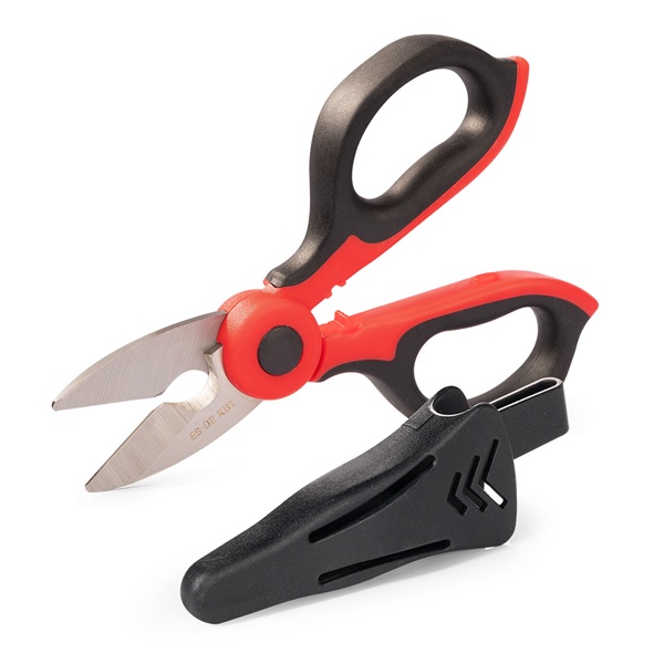 Ножницы КВТ универсальные ES-02 Профи для резки проводов малых сечений