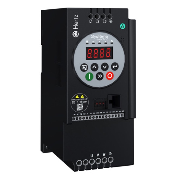 Преобразователь частоты SE STV050Hertz 5,5 кВт вход 380В ЭМС-фильтр С3 с LED панелью