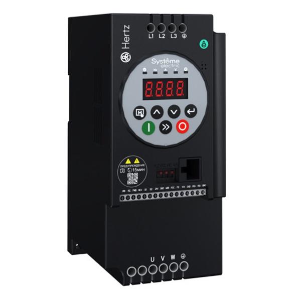 Преобразователь частоты SE STV050Hertz 7,5 кВт вход 380В ЭМС-фильтр С3 с LED панелью