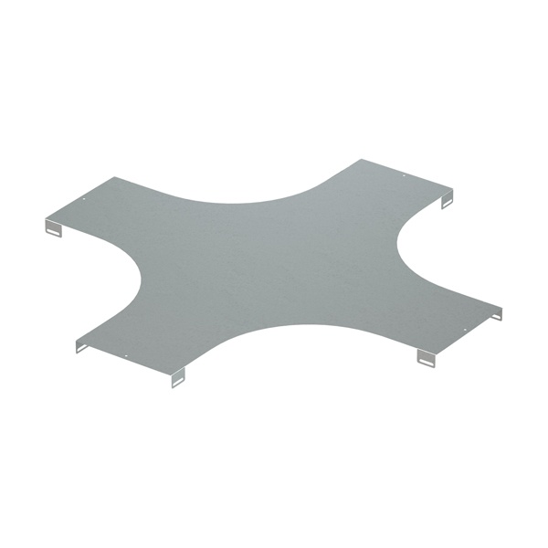 Крышка DKC на X-ответвитель для лестничного лотка основание 400 R300 с крепежом