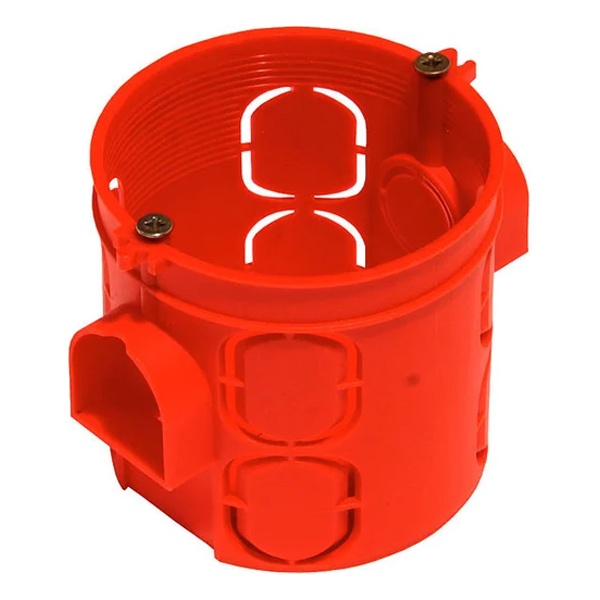 Коробка установочная для сплошных стен Hegel 64х60мм (установка 68х62мм)